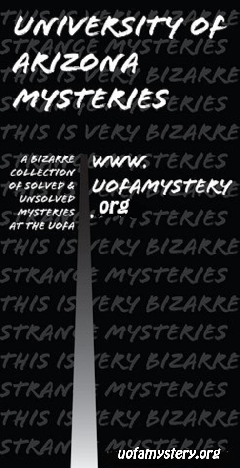UofA Mystery Copyrighted Protected Poster 